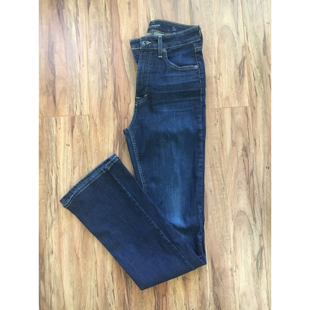 Lucky Brand high waisted Bella baby boot jeans